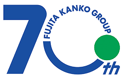 周年ロゴ「FUJITA KANKO GROUP 70TH」
