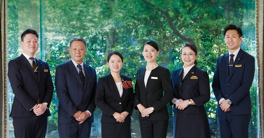 取締役、従業員写真