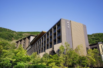 箱根小涌園天悠の外観