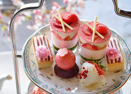 ホテル椿山荘東京】春といえば桜とストロベリー！その魅力をまるで