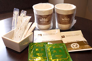 レインフォレスト・アライアンス認証のコーヒーを提供（WHGホテルズ、カメリアヒルズカントリークラブ）